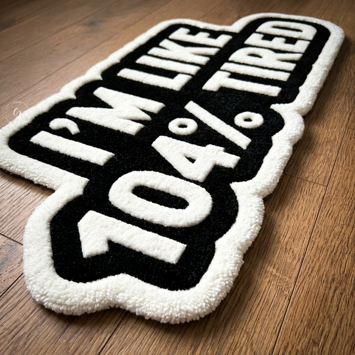 104% Tired Hand Tufted Rug