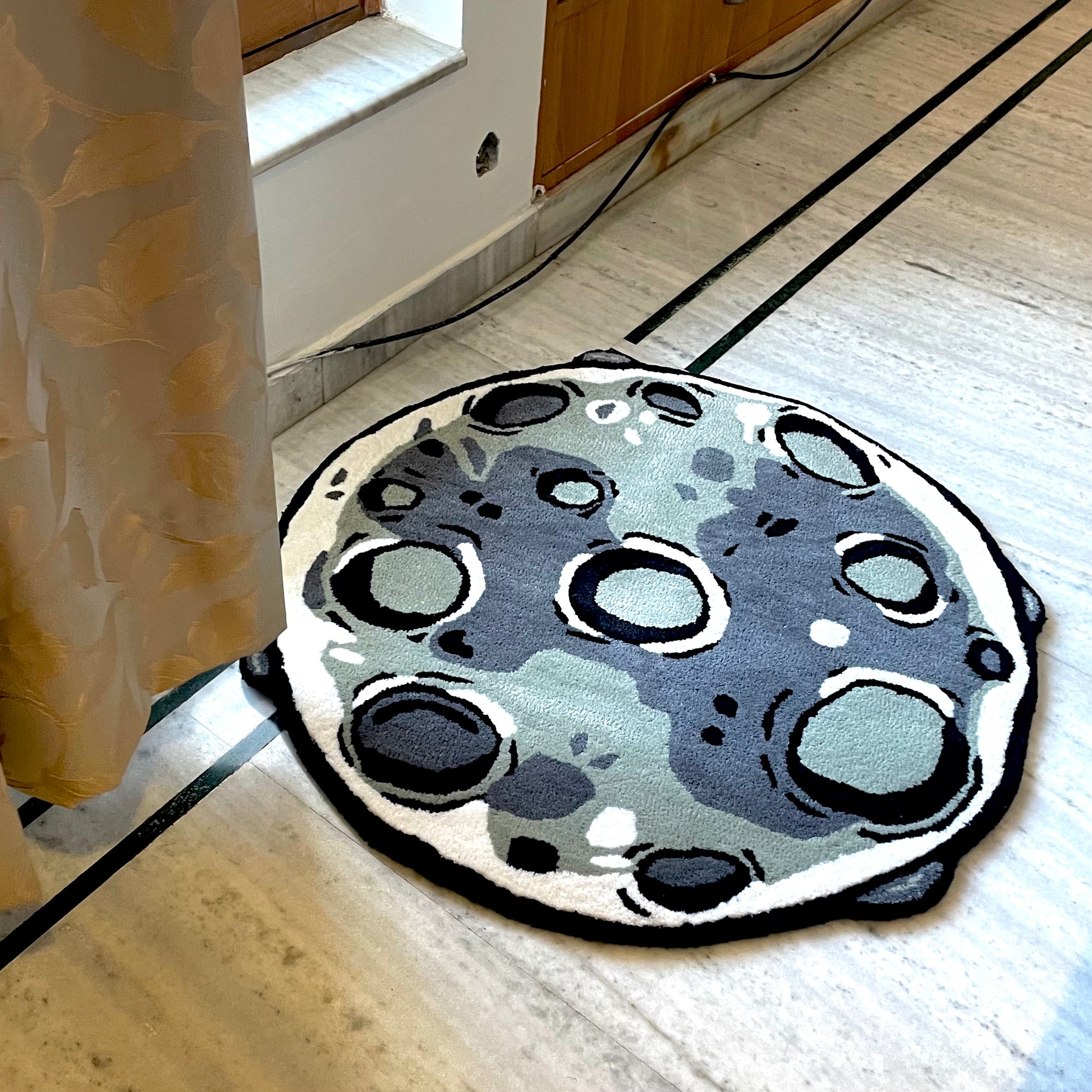 Moon In My Space Hand-Tufted Rug