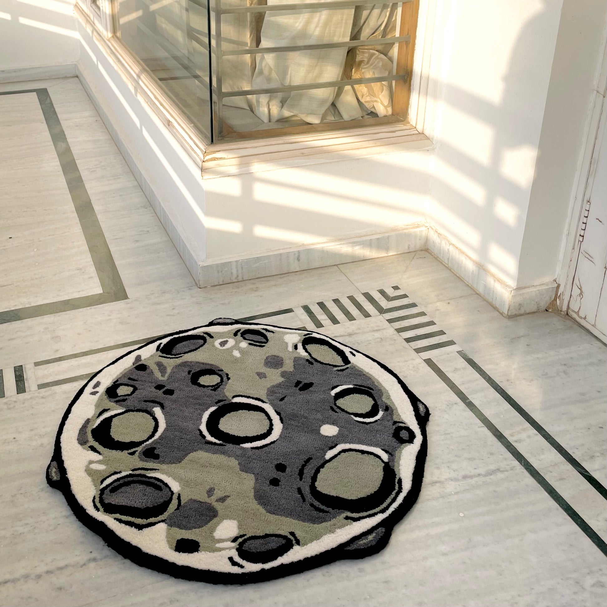 Moon In My Space Hand-Tufted Rug