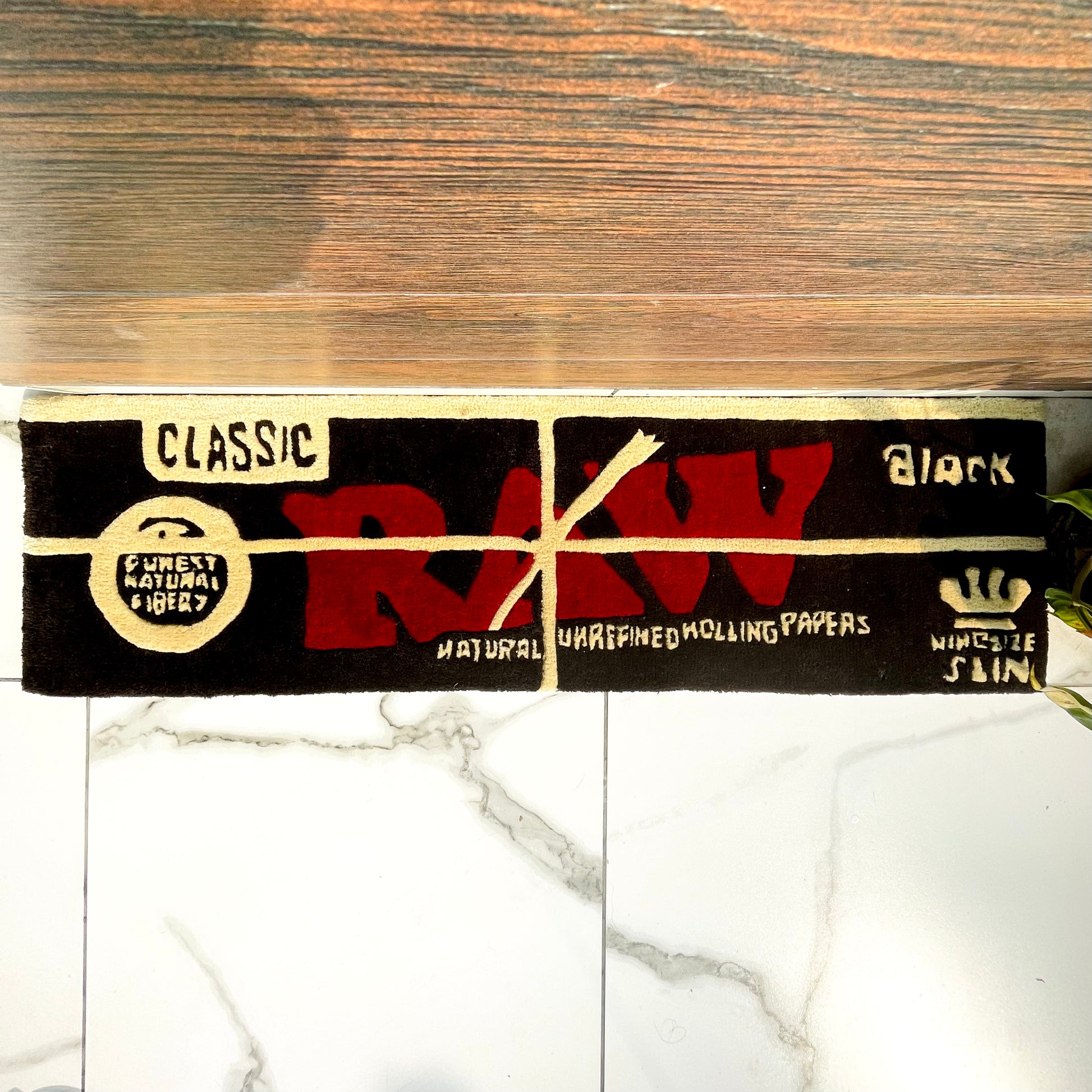 Raw Rolling Papers Hand-Tufted Rug