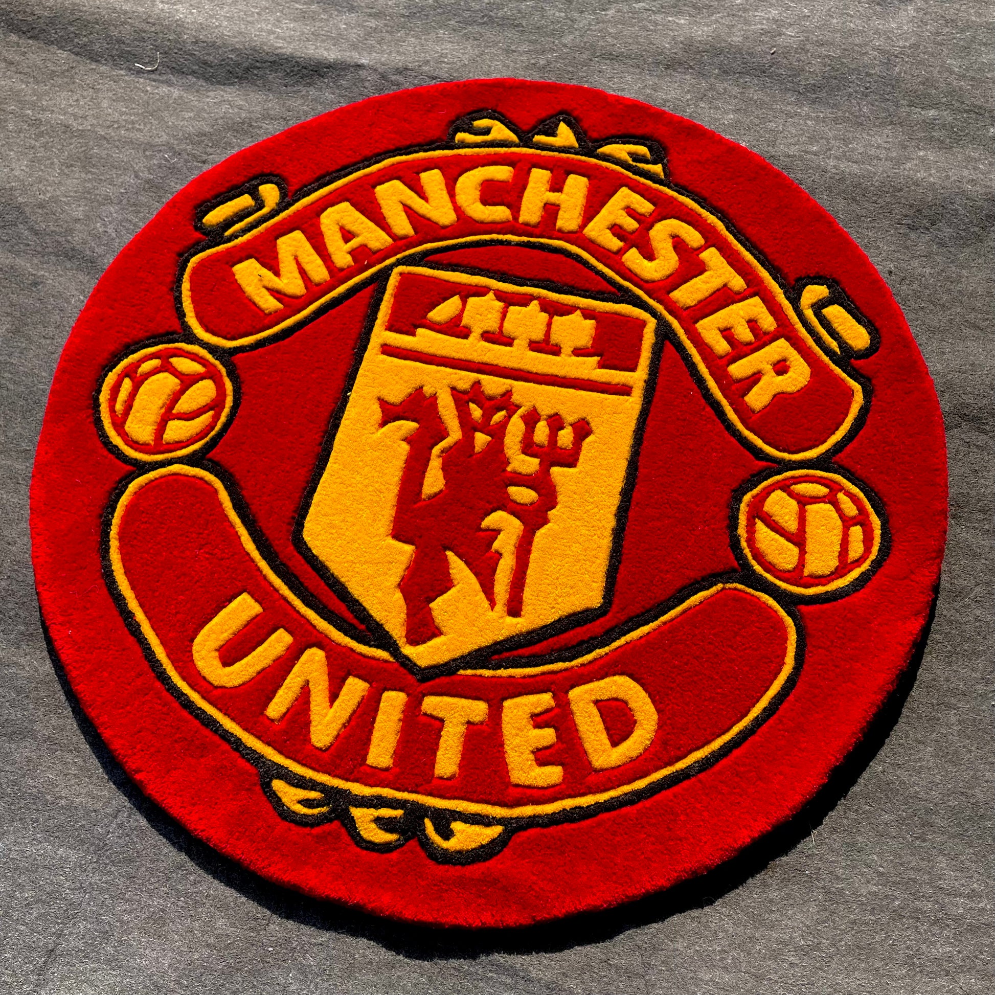 Manchester United FC HandTufted Wall Rug Carpet Diem