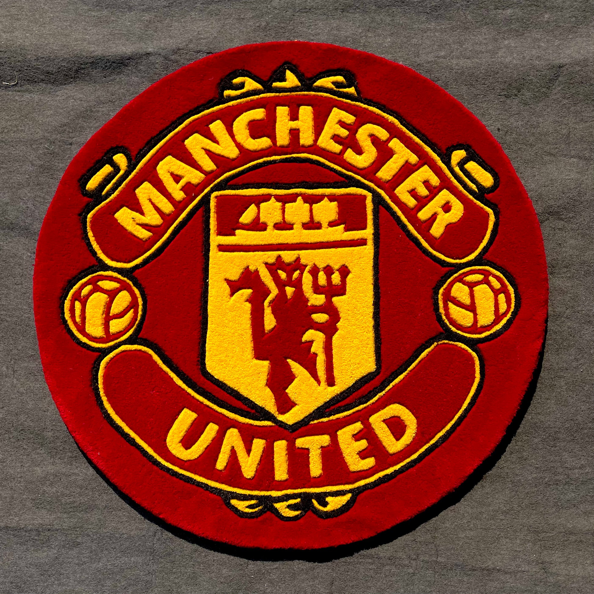 Manchester United FC HandTufted Wall Rug Carpet Diem