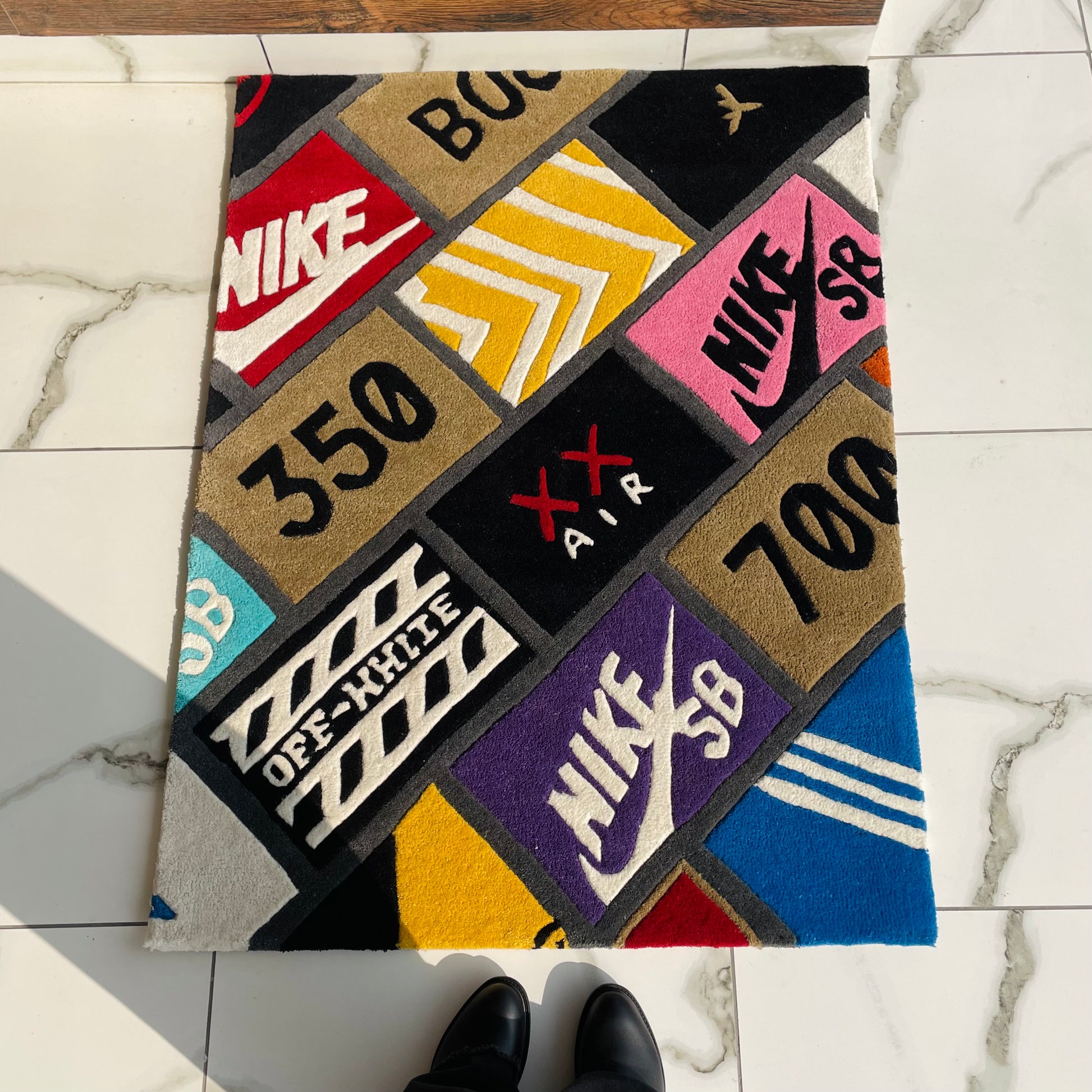 Sneaker Box Top Hand-Tufted Rug