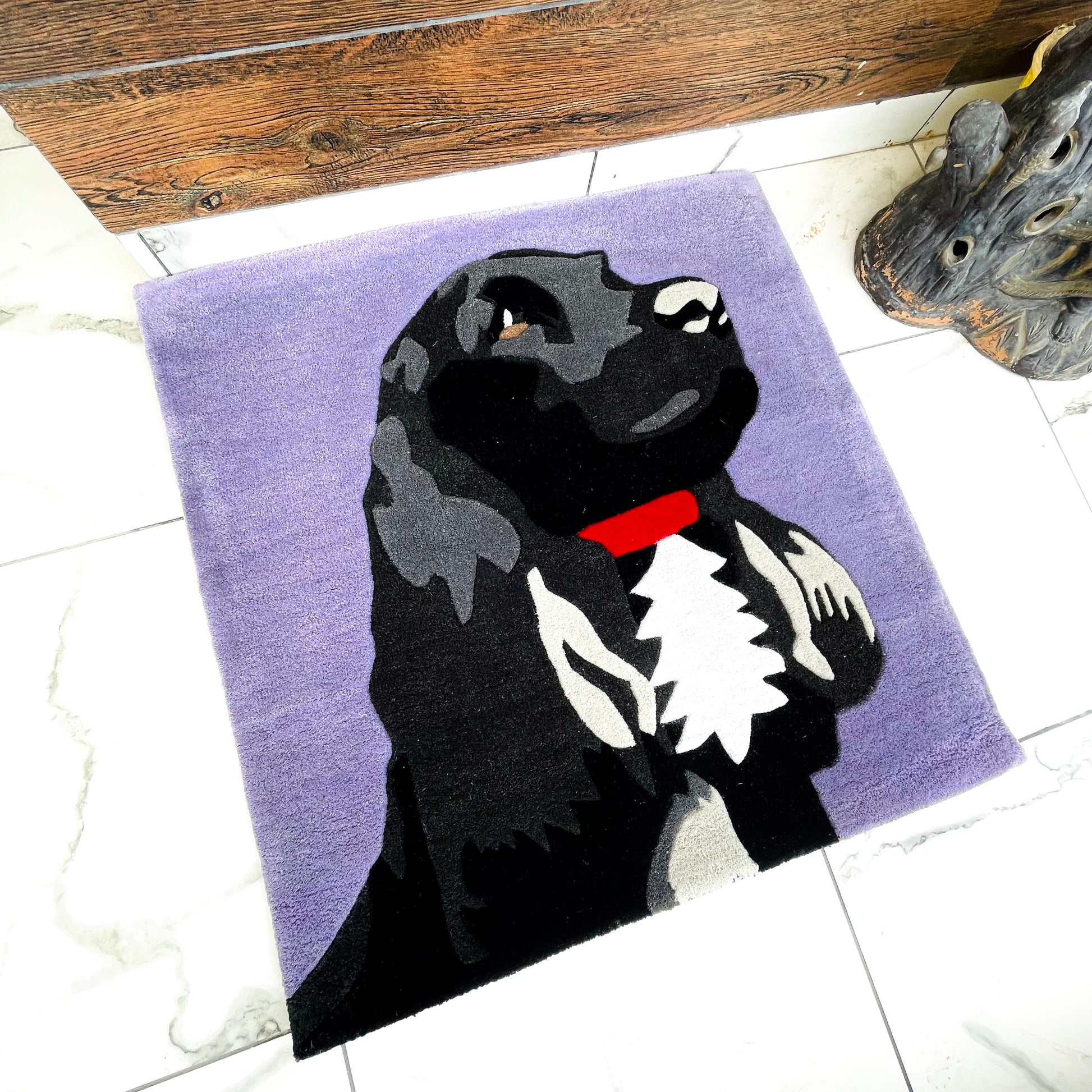 Cocker Spaniel Hand-Tufted Rug