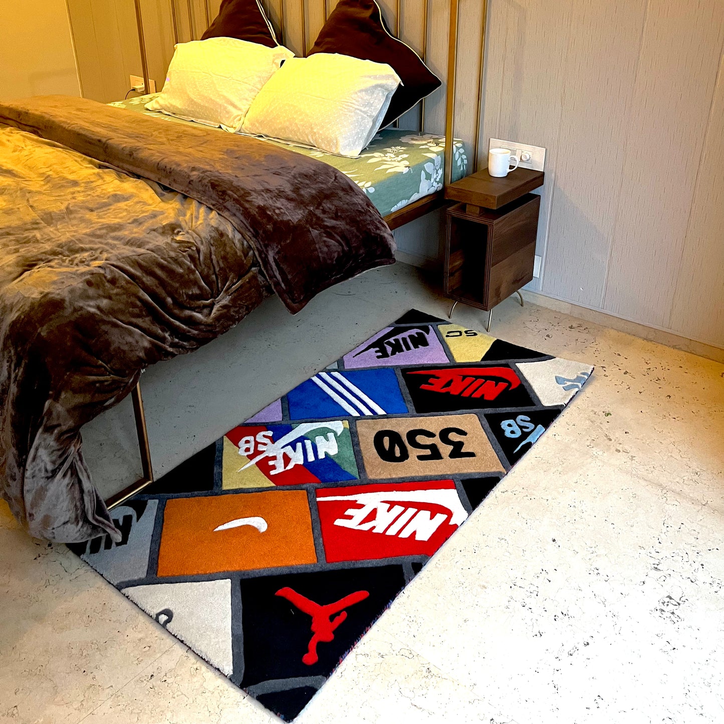 Sneaker Box Top Hand-Tufted Rug