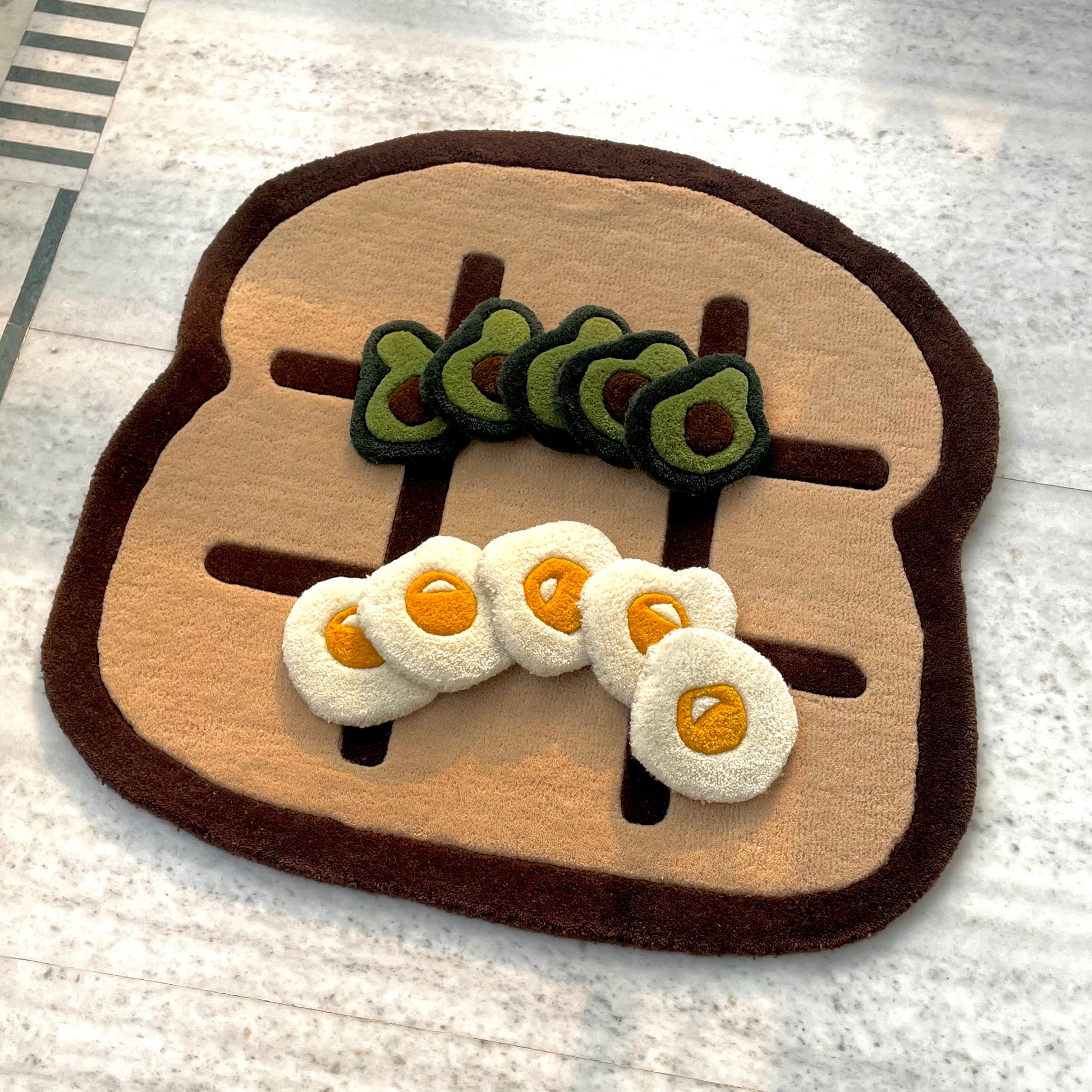 Tic Tac Toasted Hand Tufted Rug
