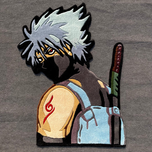 Anbu Kakashi Hand-Tufted Rug | Ready to Ship