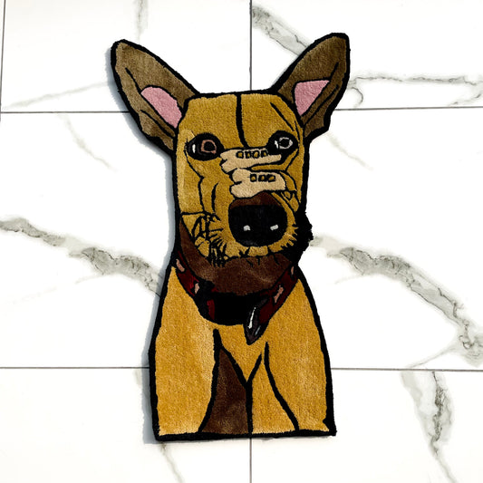 Indie Dog Hand-Tufted Rug