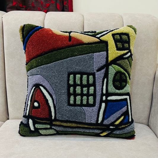 Maison Luxe Tufted Cushion Cover