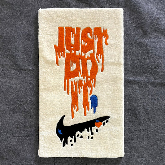 Just Do It Melted Hand-Tufted Rug