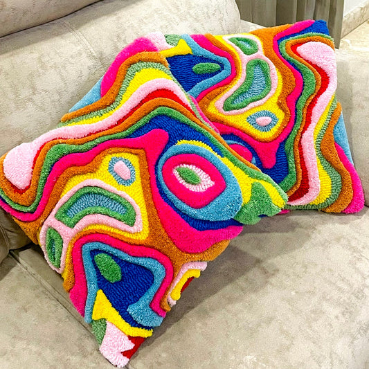 Flux Tufted Cushion Cover | Ready To Ship