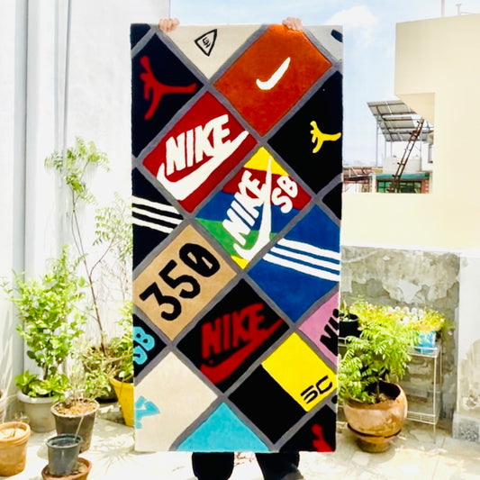 Sneaker Box Top Hand-Tufted Rug