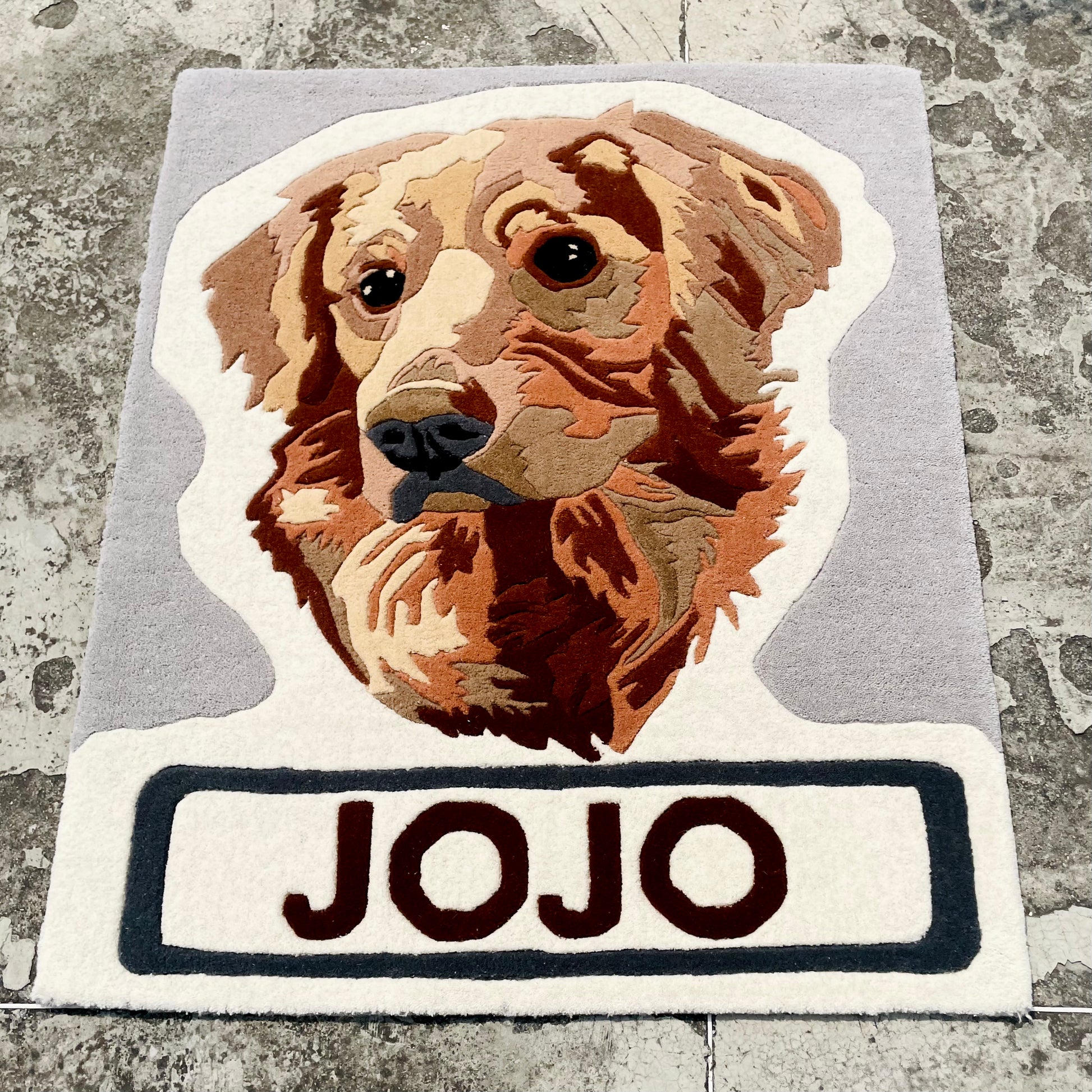 JOJO - The Labrador Retriever Hand-Tufted Rug (Customisable) – Carpet Diem