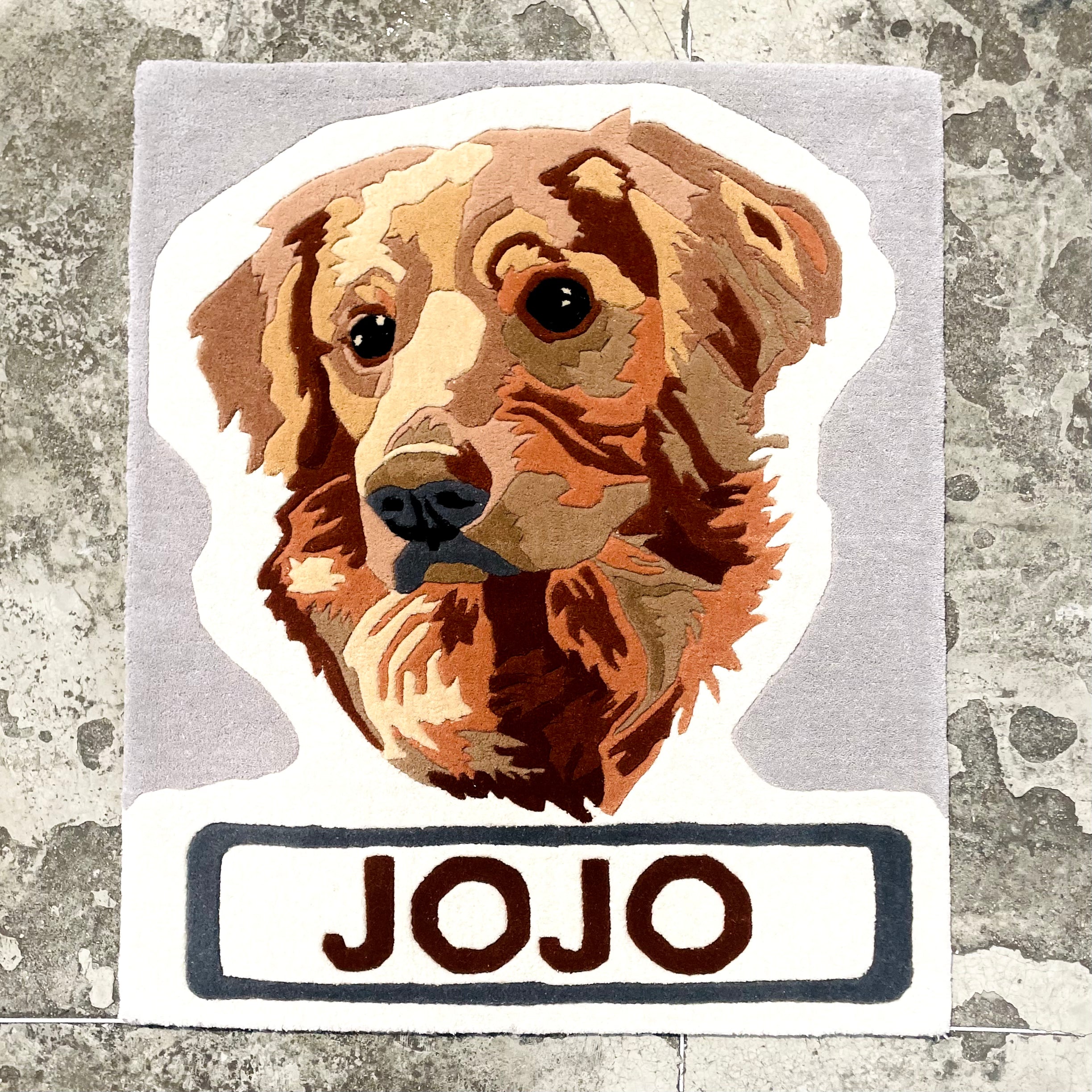 JOJO - The Labrador Retriever Hand-Tufted Rug (Customisable) – Carpet Diem
