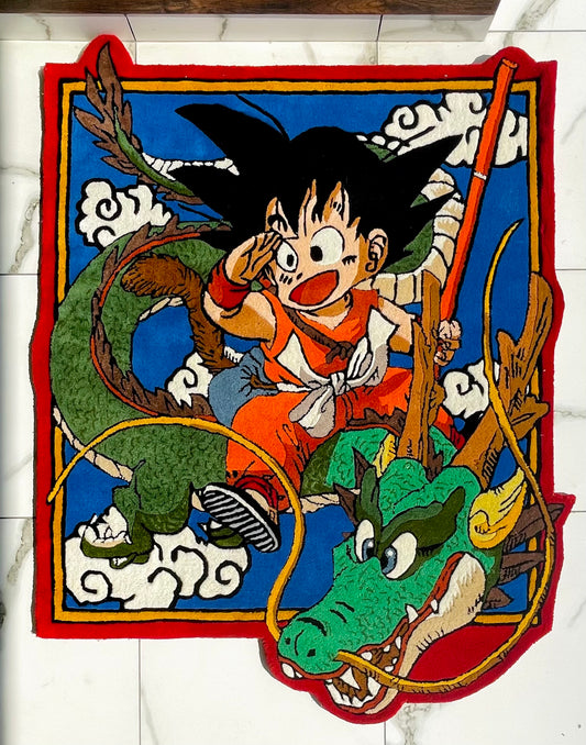 Kid Goku Dragon Ball Hand-Tufted Rug