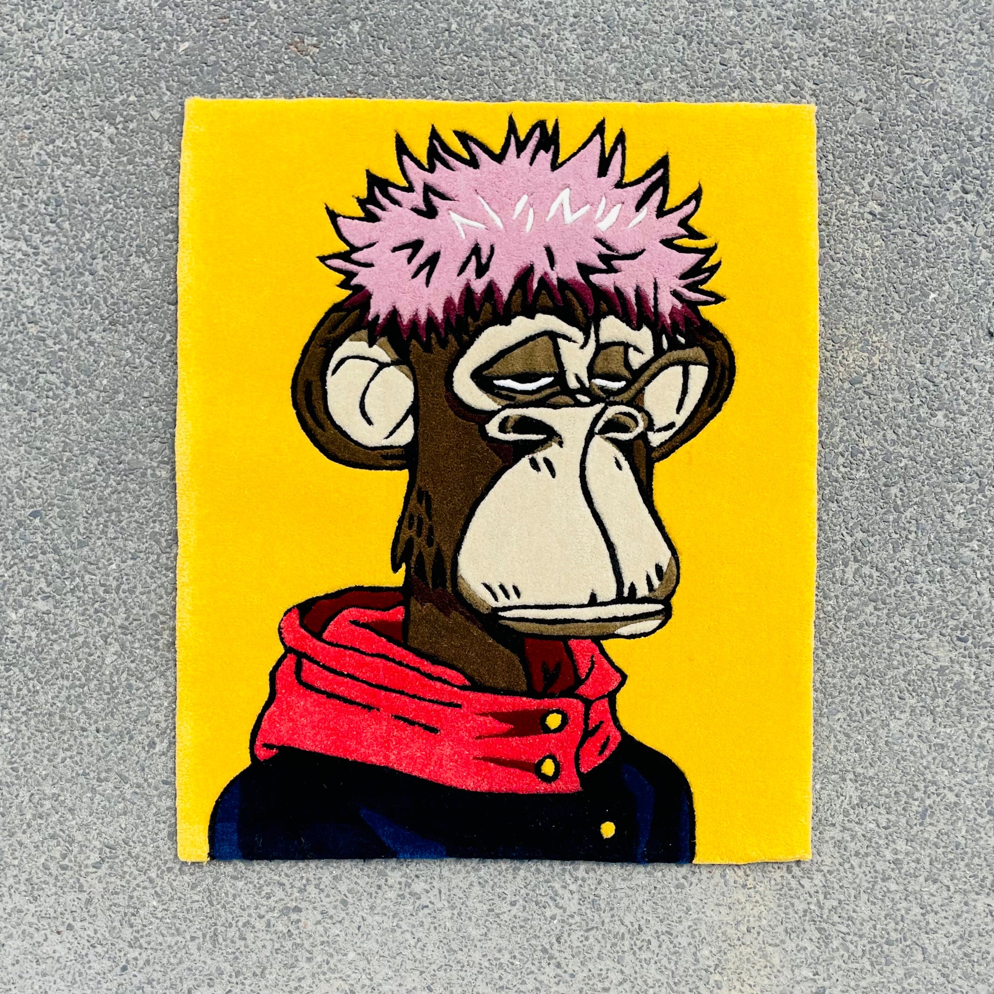 Bored Ape Yatch Club Hand-Tufted Rug