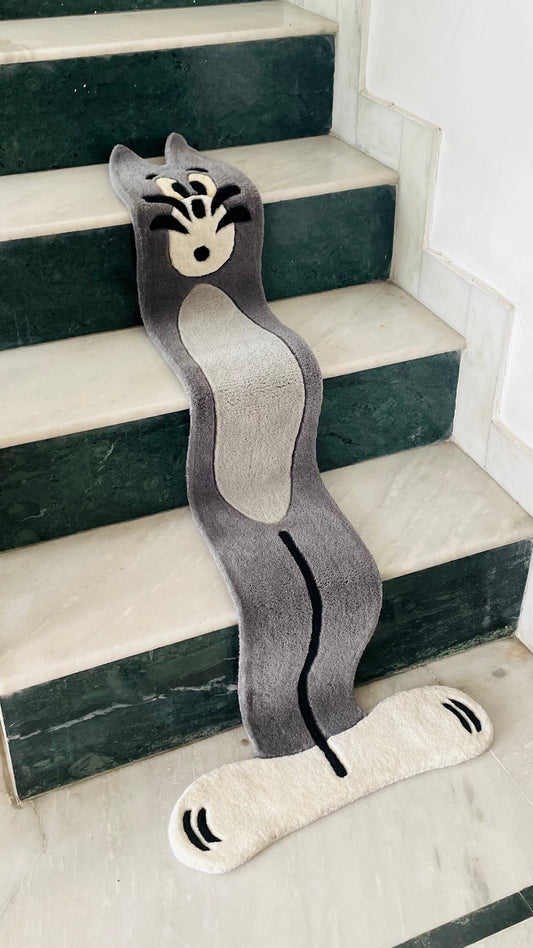Flat Tom on Stairs Rug