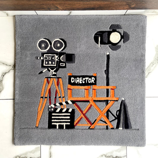 director set tufted rug
