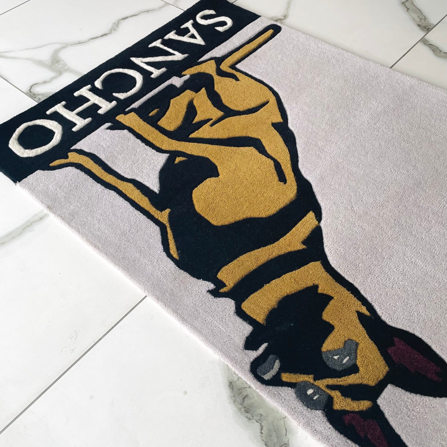 Sancho - The Belgian Shepherd Hand-Tufted Rug (Customisable)