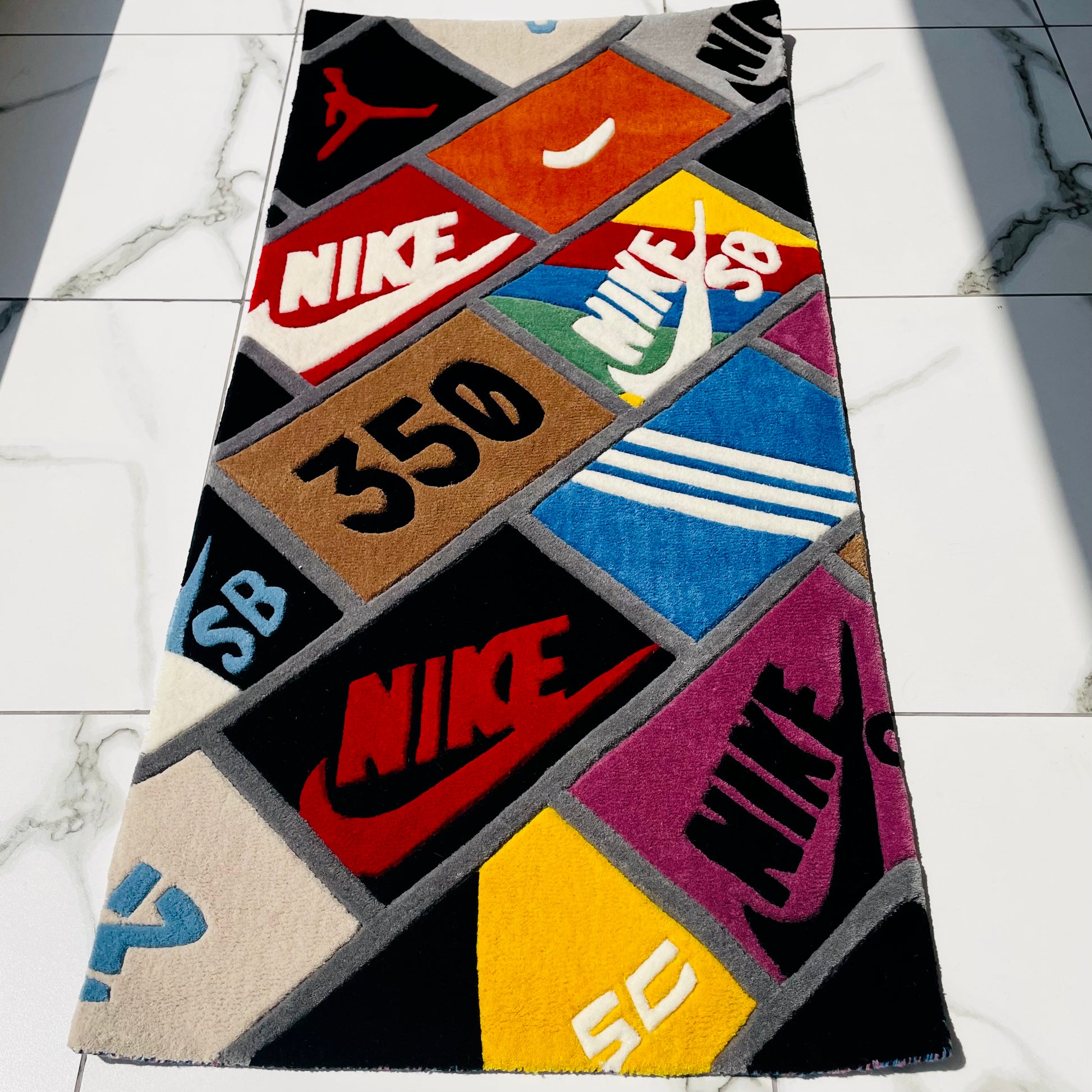 Sneaker Box Top Hand-Tufted Rug