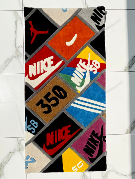 Sneaker Box Top Hand-Tufted Rug