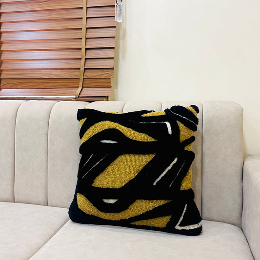 Timber Trace Tufted Cushion Cover