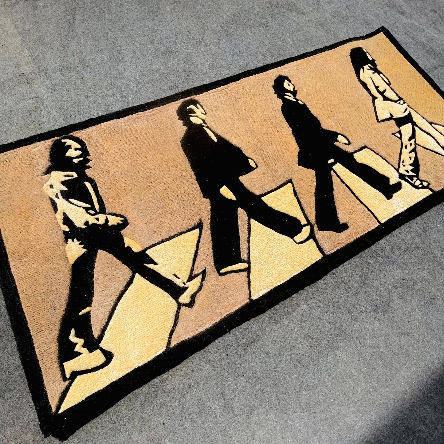 The Beatles Hand-Tufted Rug