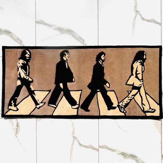 The Beatles Hand-Tufted Rug