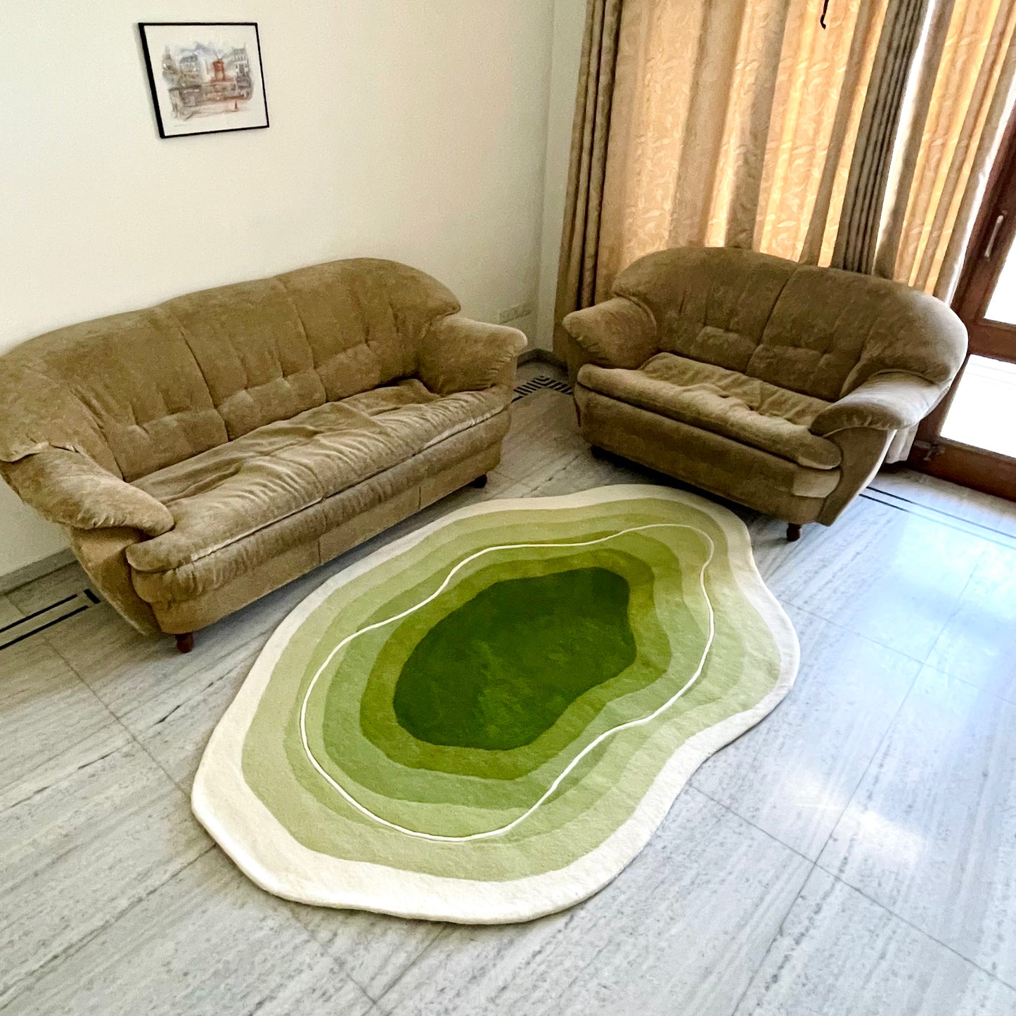 Mystic Lagoon Hand-Tufted Rug