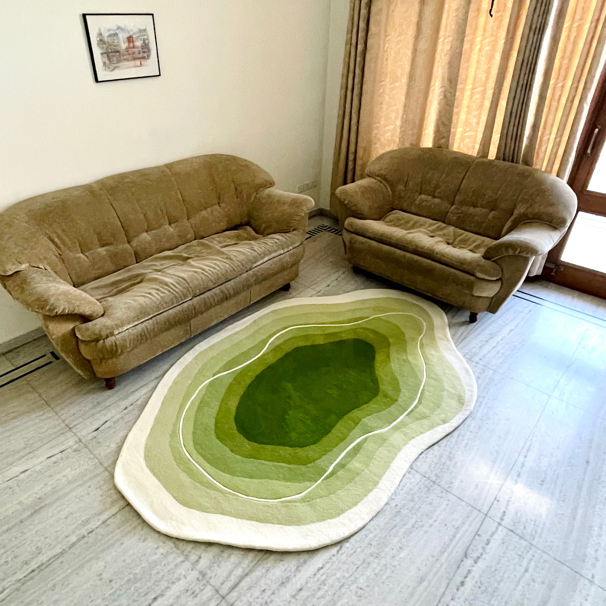Mystic Lagoon Hand-Tufted Rug