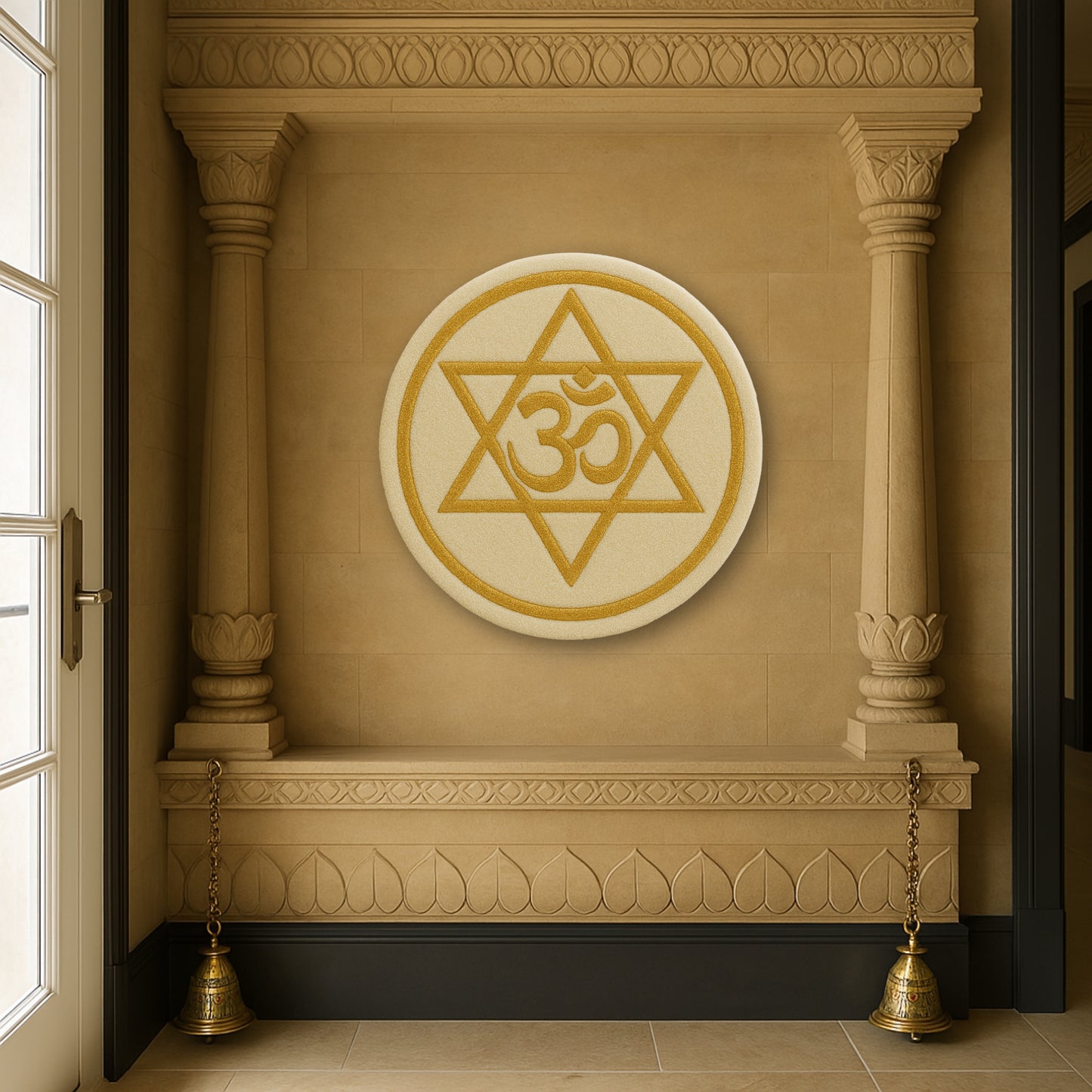 Om Taara Hand-Tufted Wall Rug