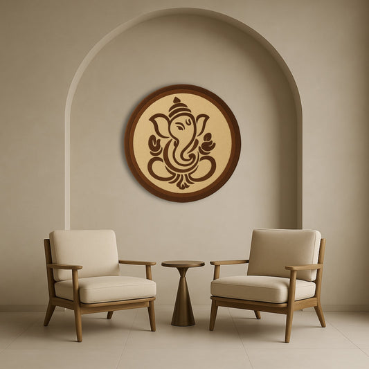Vignaharta Hand-Tufted Wall Rug