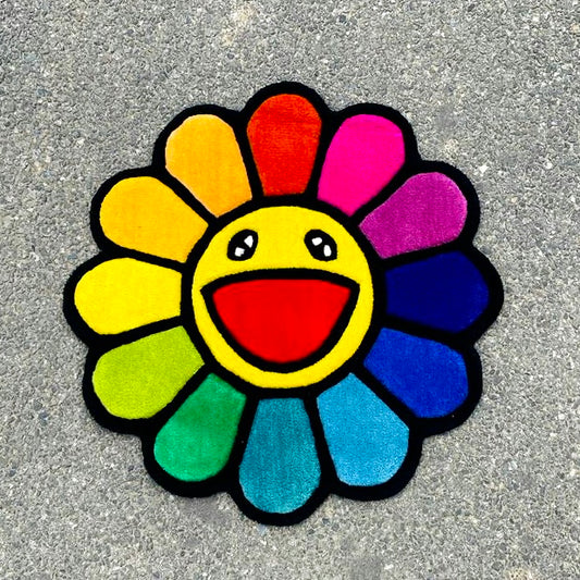Takashi Murakami Hand-Tufted Rug