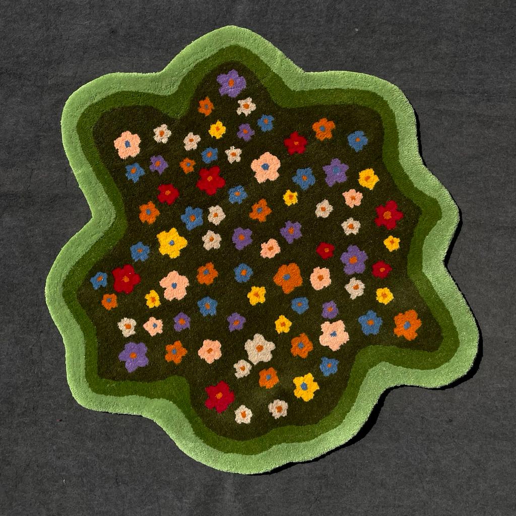 Blossom Bliss in Garden Hand-Tufted Rug | Ready to Ship
