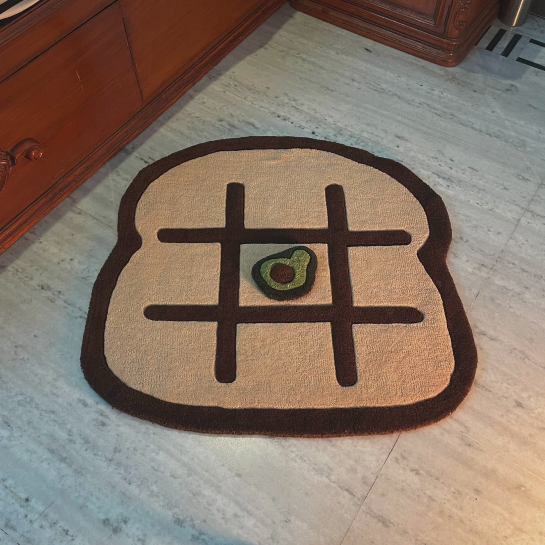 Tic Tac Toasted Hand Tufted Rug